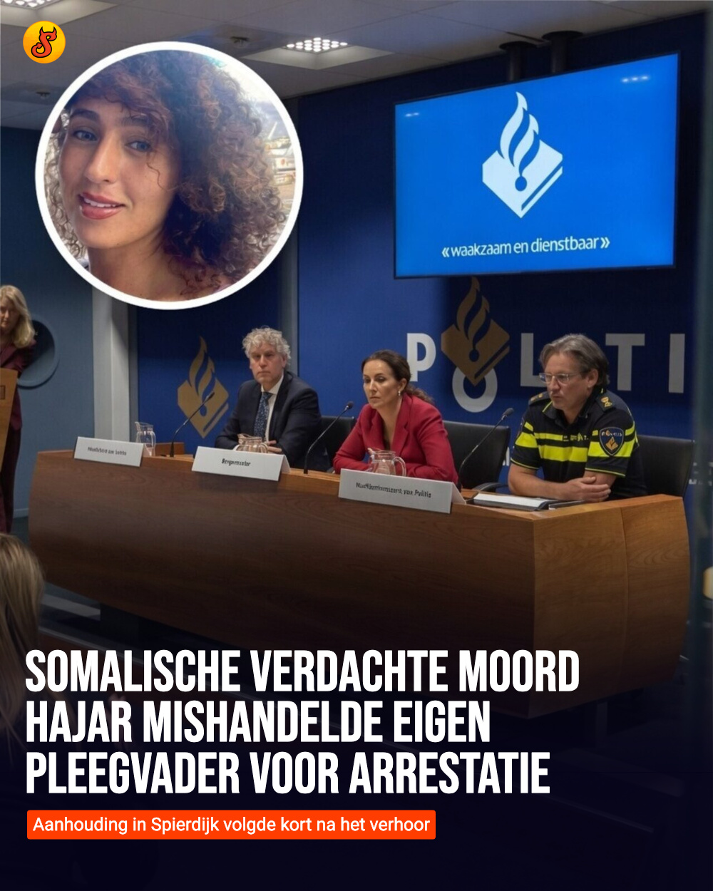 Somalische verdachte moord Hajar mishandelde eigen pleegvader voor arrestatie