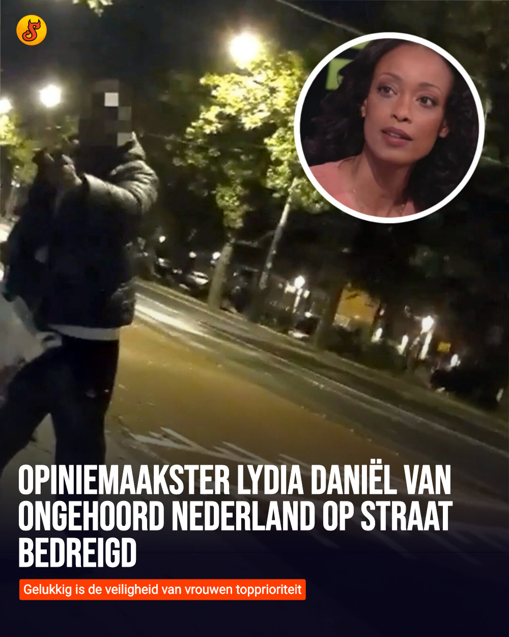 Opiniemaakster Lydia Daniël van Ongehoord Nederland op straat bedreigd