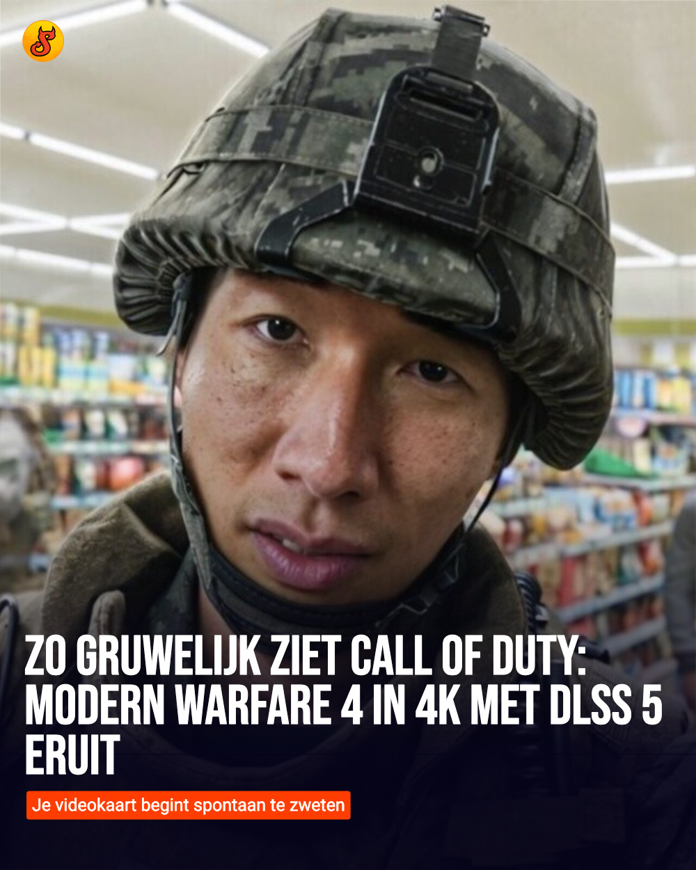 Zo gruwelijk ziet Call of Duty: Modern Warfare 4 in 4K met DLSS 5 eruit