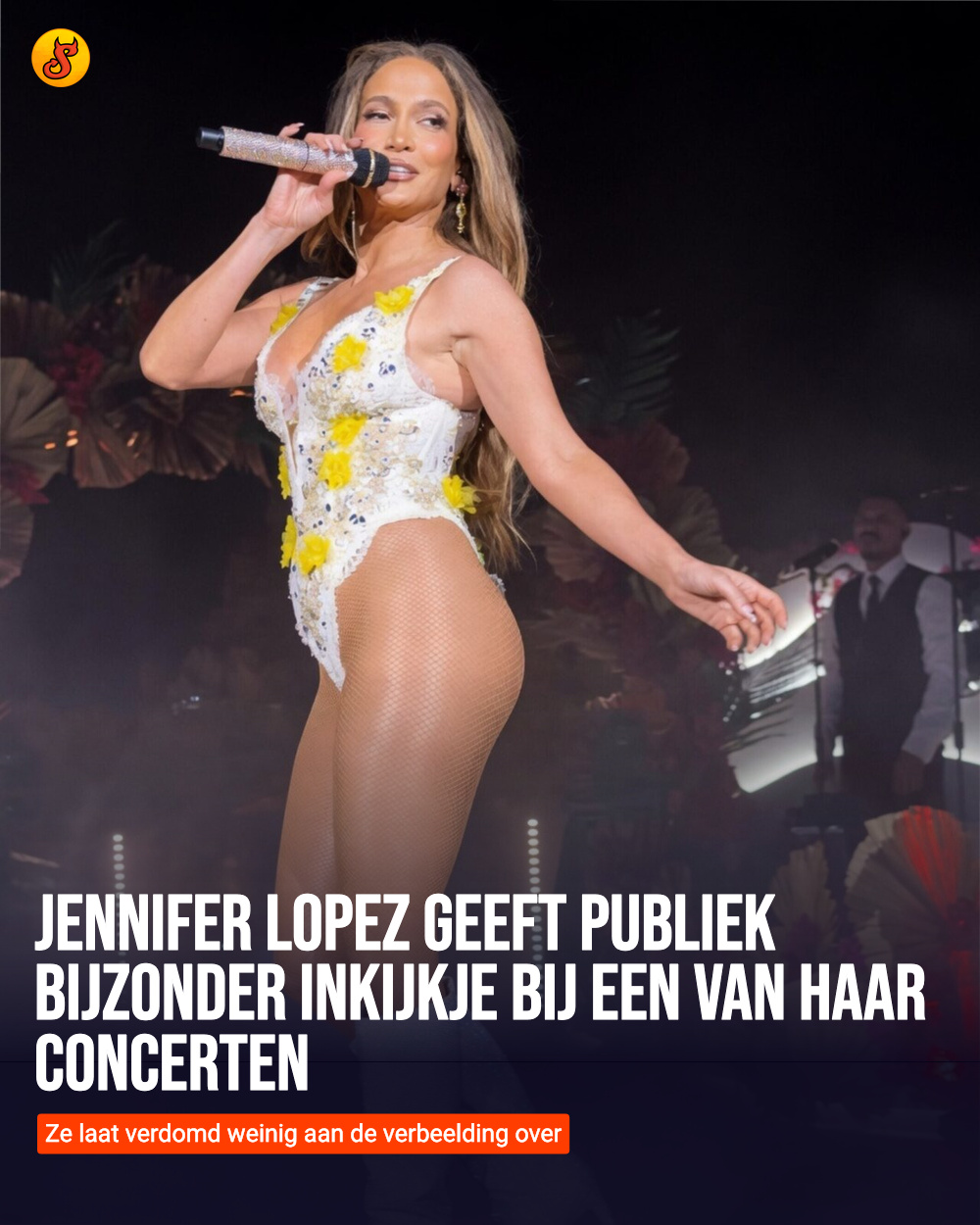 Jennifer Lopez geeft publiek bijzonder inkijkje bij een van haar concerten