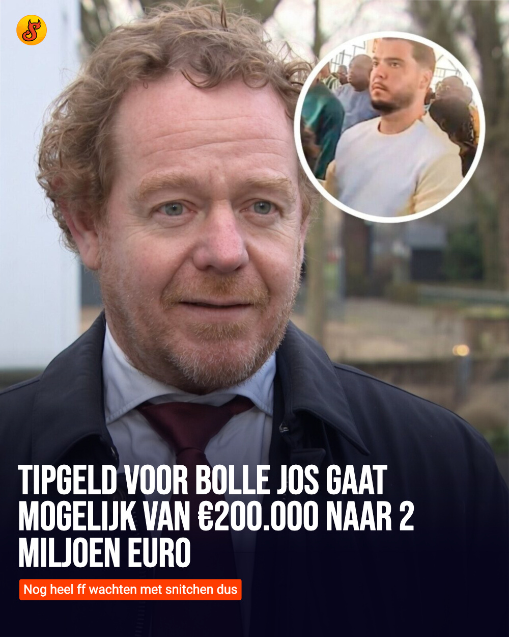 Tipgeld voor Bolle Jos gaat mogelijk van €200.000 naar 2 miljoen euro