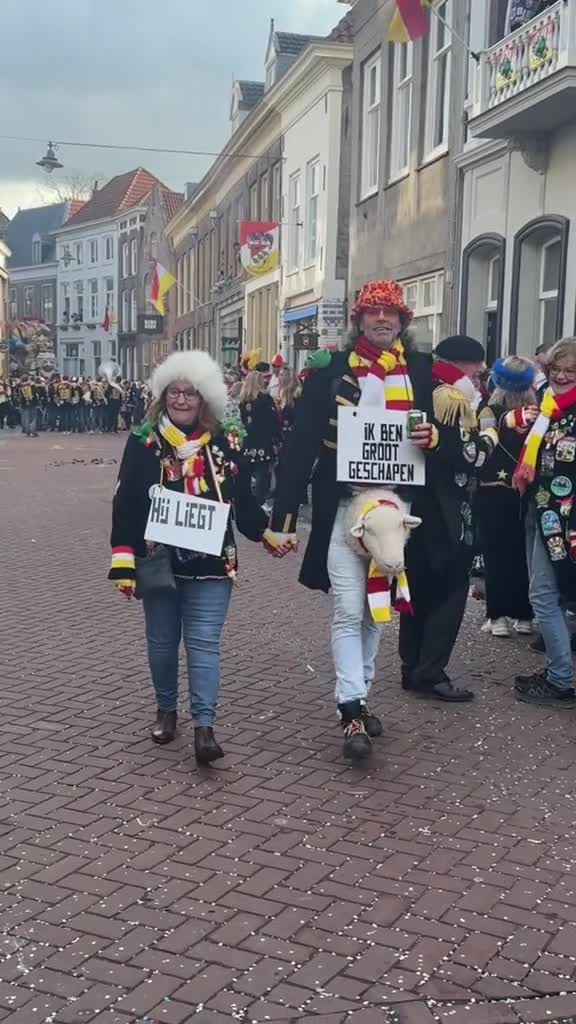 Carnavaller zegt groot geschapen te zijn