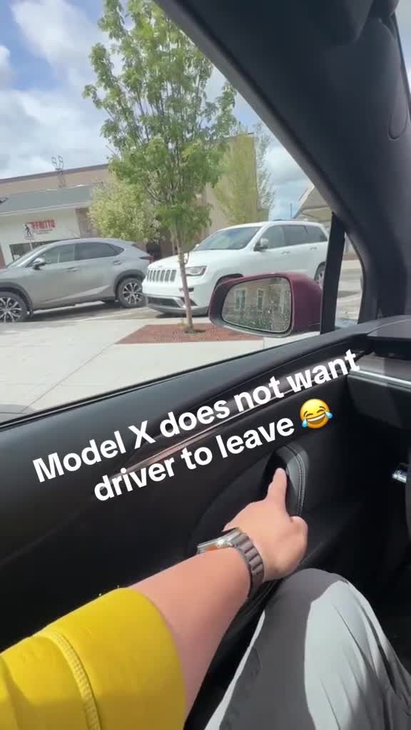 Tesla Model X heeft een nieuwe functie