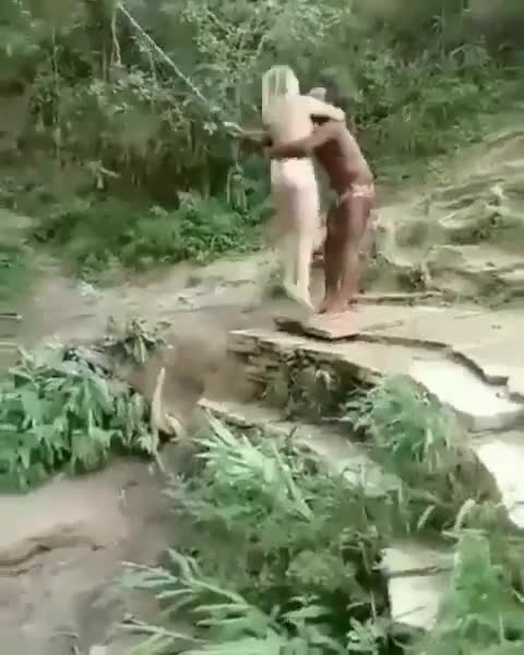 Tarzan en Jane genieten van een dagje strand