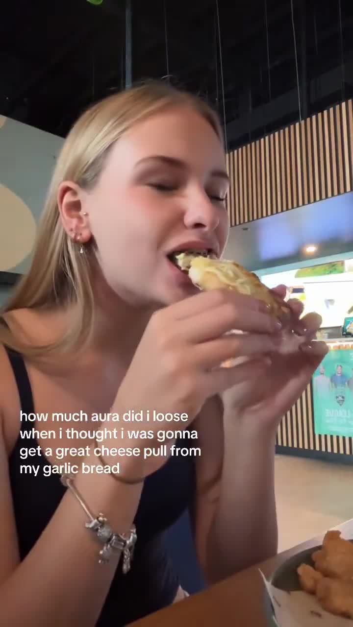 Even cheese pull voor mijn Insta
