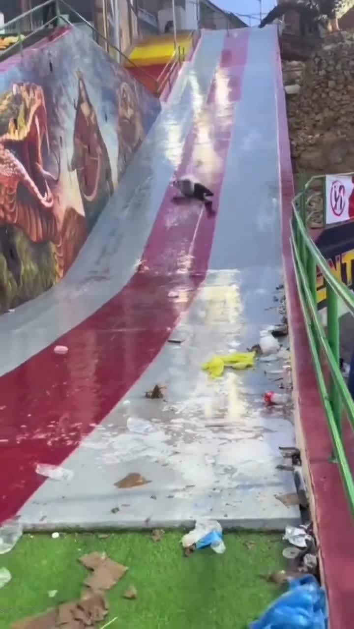 Blij dat ik glij