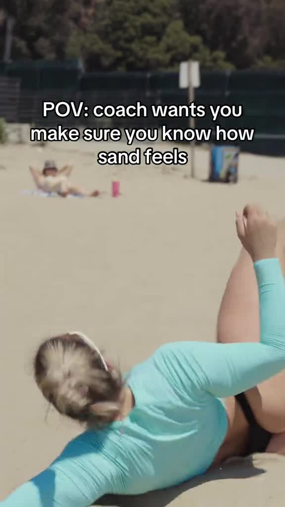 Opeens heb je het: je gaat op beachvolleybal