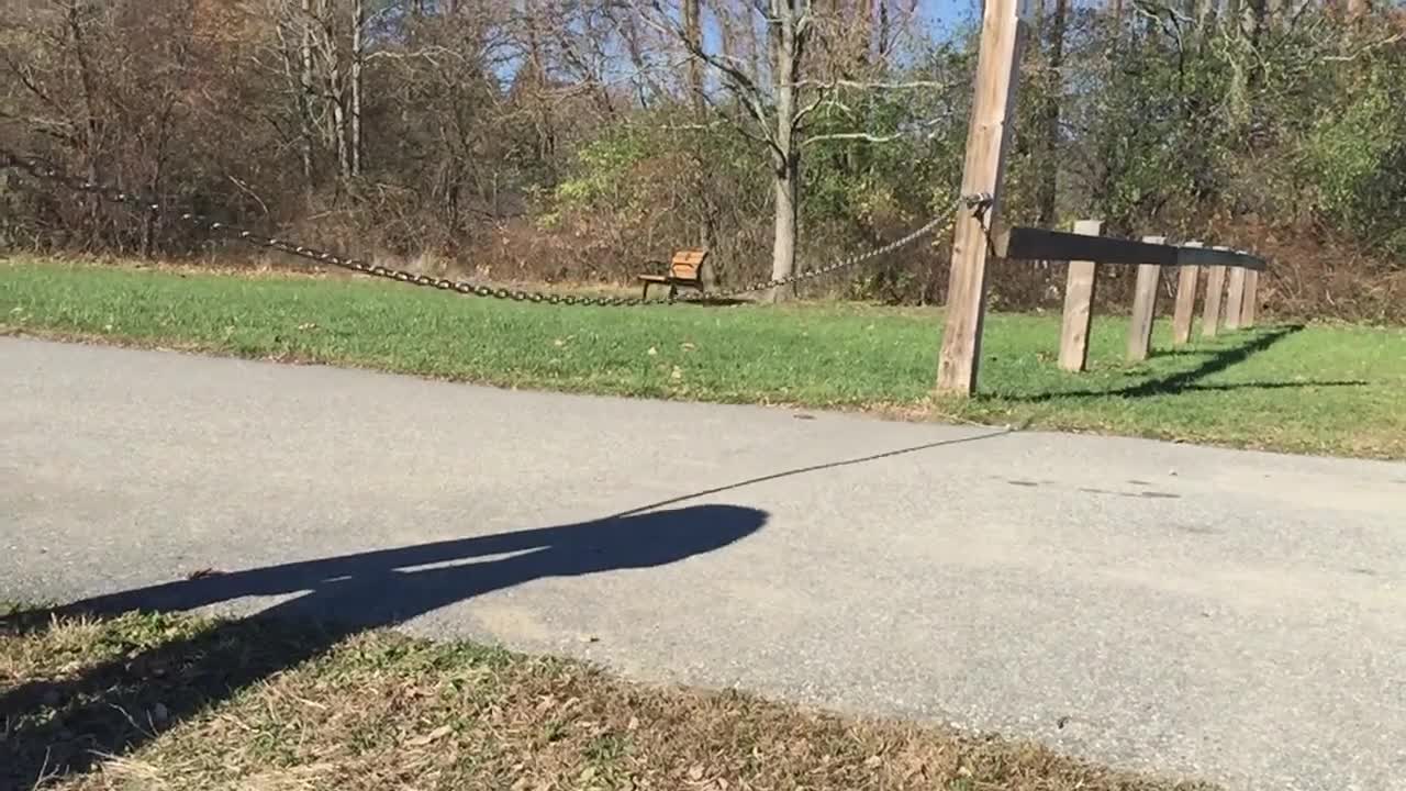 Kijk mama, een nieuw skateboardtrucje!