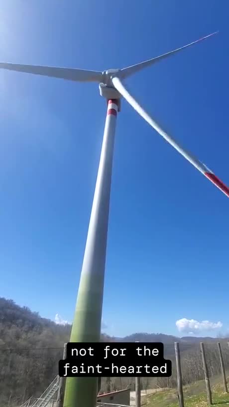 Windmolen zorgt voor wat uitdaging tijdens het wandelen