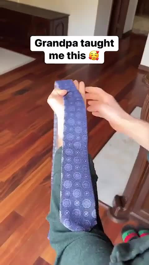 Zo knoop je dus vrij eenvoudig je stropdas
