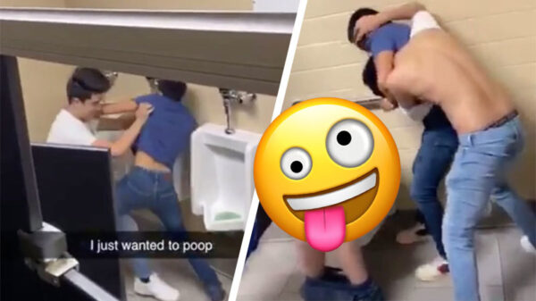 Het ontspannen momentje voor zichzelf werd bruut verstoord