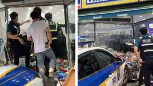 Verbannen uit de winkel? Dan knal ik er gewoon met mijn auto doorheen