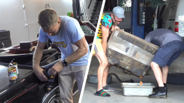 Even een automonteur trollen door een benzinetank vol met spaghetti te gooien