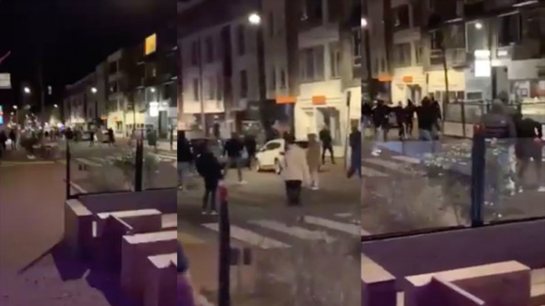 Eencellige hooligans van FC Den Haag en NEC met elkaar op de vuist in Nijmegen