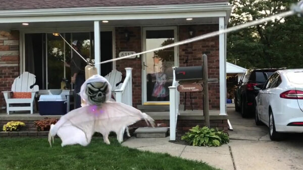 Social distancing blijkt tijdens Halloween bijzonder goed te doen