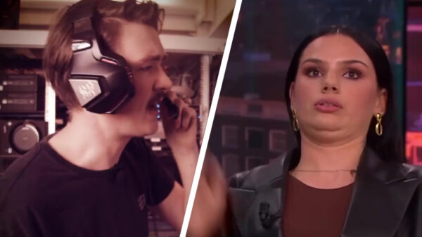 Famke Louise trekt hashtagkeutel in nadat zelfs Bram Krikke haar niet onder controle krijgt