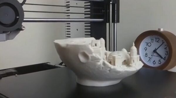 3D-printen kost even tijd maar dan heb je ook wat