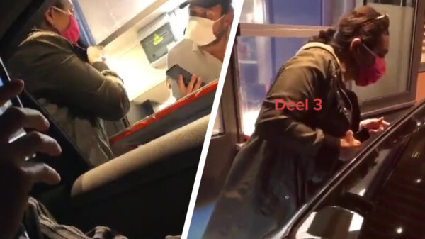 Belgische dame gaat bij de McDonalds volledig in de flipmodus omdat ze geen saus kreeg