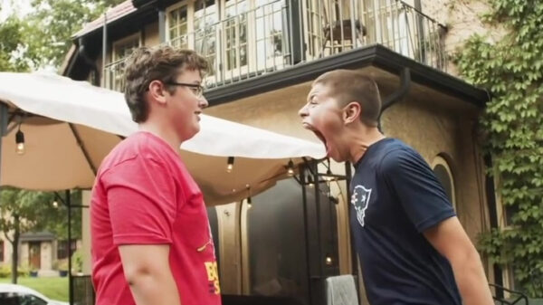 Zo, die heeft een grote waffel