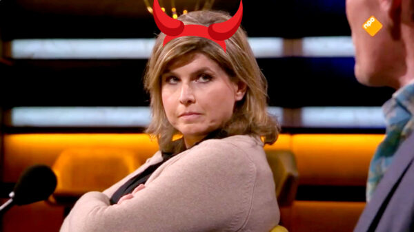 Amateurviroloog Angela de Jong heerlijk op haar plek gezet bij Op1