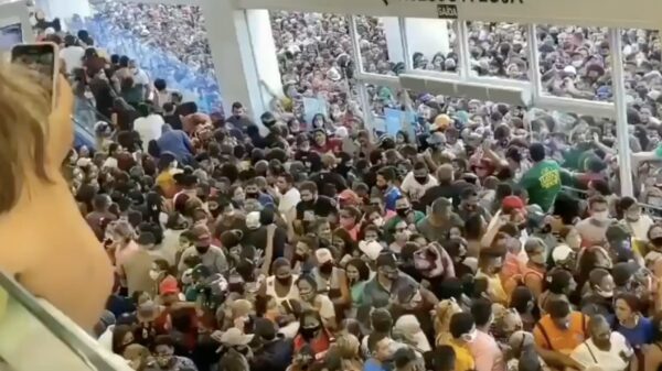 De opening van een nieuwe winkel in Brazilië was iets té gezellig