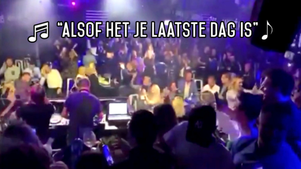 Hazes Jr.-fans snappen anderhalve meter niet in Belgische discotheek Carré