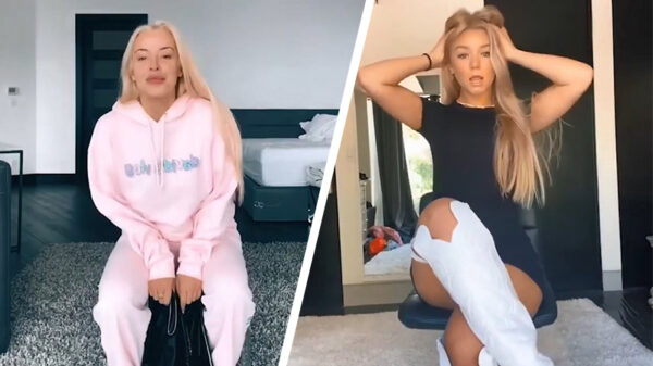 Charmante dames ruilen hun huispak in voor een nieuw setje