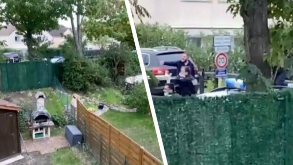 Doodschieten 18-jarige Tsjetsjeen die leraar onthoofdde gefilmd door omstanders