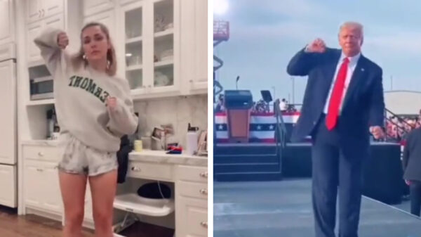 Zucht: Trump nu ook onderdeel van een heuse TikTok-challenge met houterig dansje