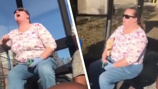 Karen gaat compleet uit d'r stekker vanwege muziek-luisterende jochies