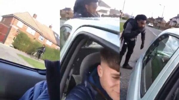 Fietser knalt door achterruit als automobilist vol op de rem trapt