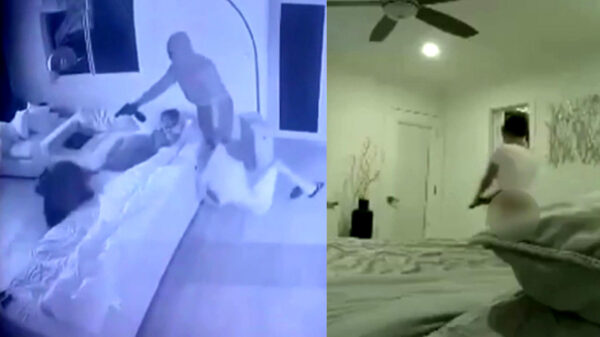 Pittig wijfie: moeder verdedigt gezin en schiet gewapende overvallers d'r huis uit