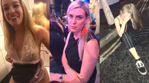 Vermakelijke failcompilatie met een bende dronken chicks