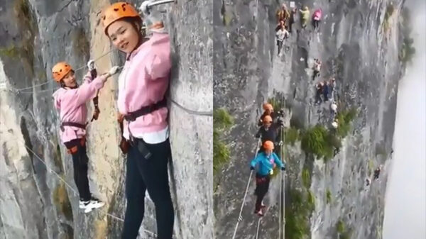 Voor deze knettergekke Chinezen kan een bedrijfsuitje niet gek genoeg