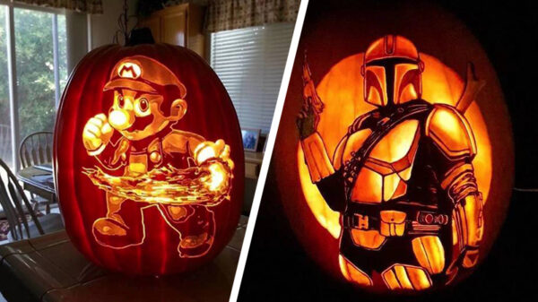 Met Halloween mogen creatief uitgeholde pompoenen niet ontbreken!