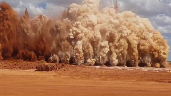 Australië genomineerd voor meest extreme explosie van 2019