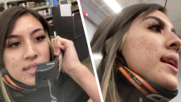 Via de intercom ontslag nemen bij het racistische en seksistische Wal-Mart