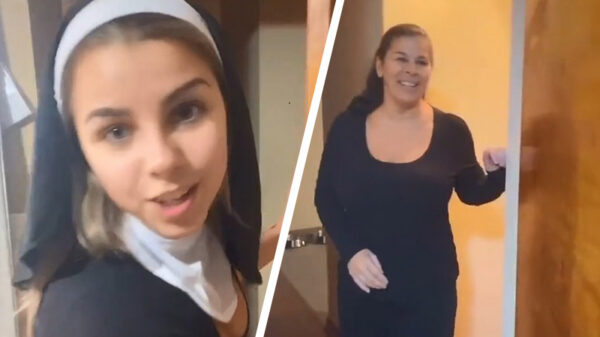 NON-deju: moeder niet blij met Halloweenkostuum van d'r dochter