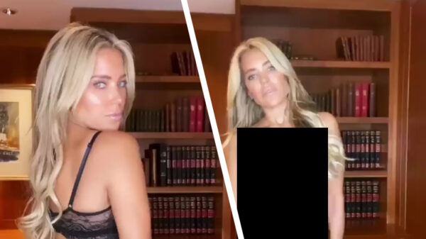 Sylvie Meis showt zelf even de ontwerpen van haar eigen ALDI-lingerielijn