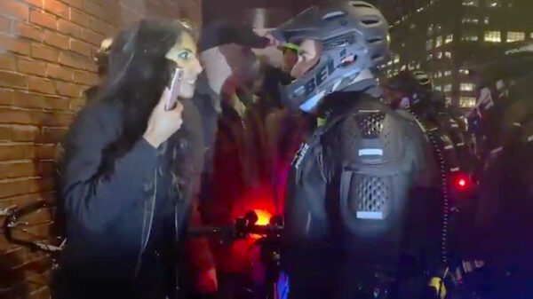 Het slechtste plan van vandaag: een agent voor fascist uitmaken en hem bespugen