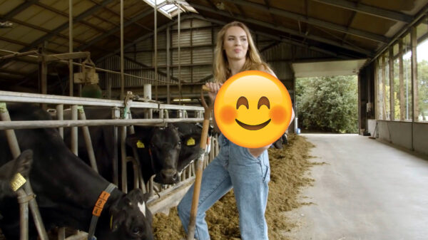 Van boerin Iris krijgen we het in de maand november behoorlijk warm