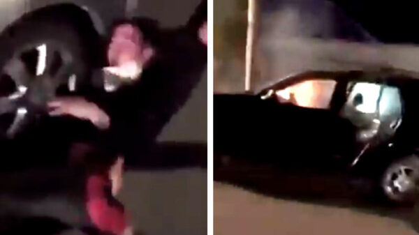 Bizar: Trump-aanhangers in elkaar geslagen, man in brandende auto gezet