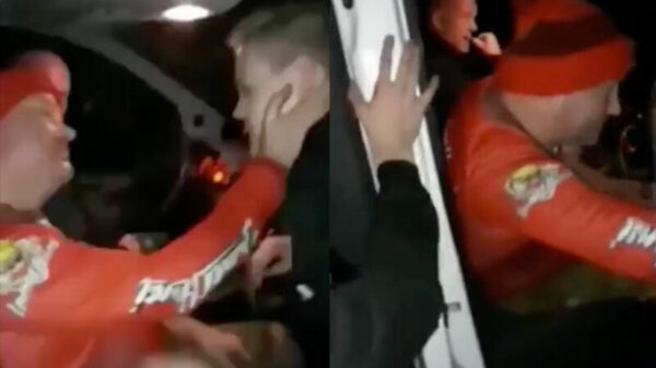 Note to self: pas op je handen als je met je dronken bakkes in een taxi stapt