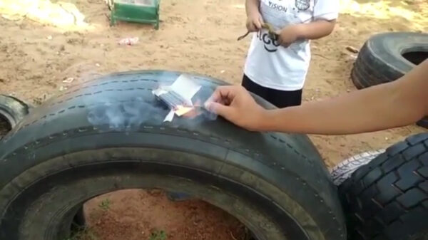 Stunten met vuurwerk zorgt voor keihard ongeluk