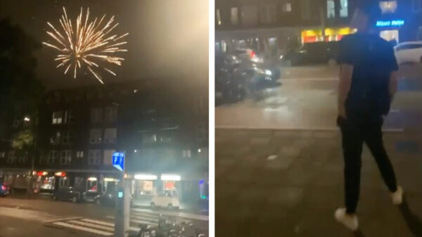 Amsterdammers nemen voorproefje op Oud & Nieuw 2020