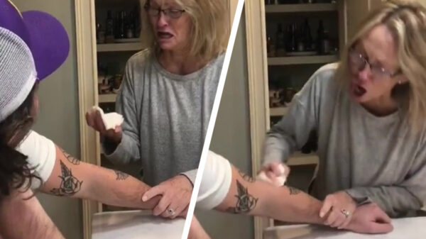 Moeder gaat in totale-meltdown-modus vanwege tattoos zoonlief