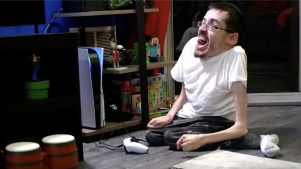 Ricky kan eindelijk genieten van zijn PS5