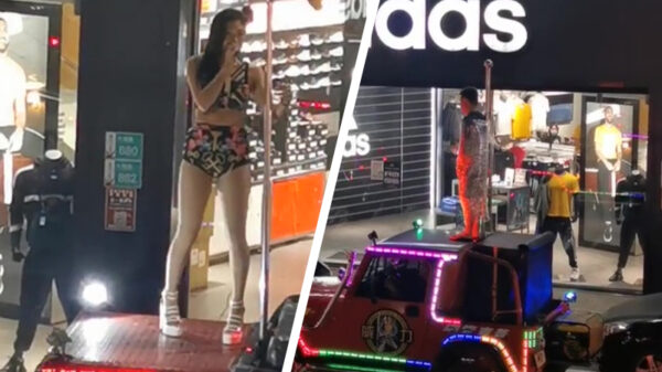 Welke paaldansprofessional kan ons uitleggen wat hier aan de hand is?