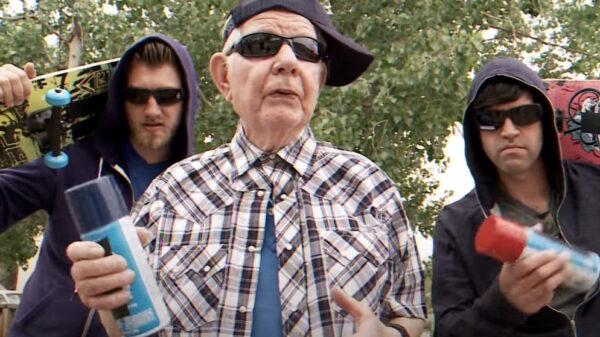 Oude doos: zeg nee tegen crack, zeg ja tegen rolschaatsen