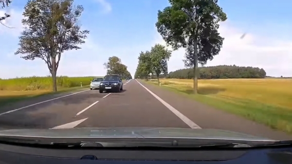 Niet alle Poolse weggebruikers blijken een goed verkeersinzicht te hebben